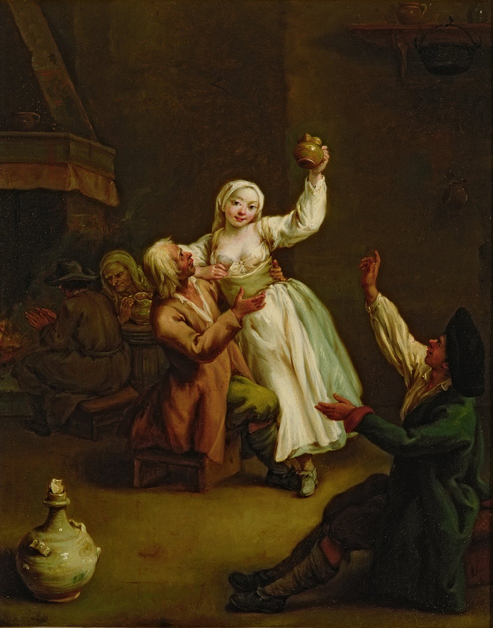 Szczęśliwa para autorstwa Pietro Longhi