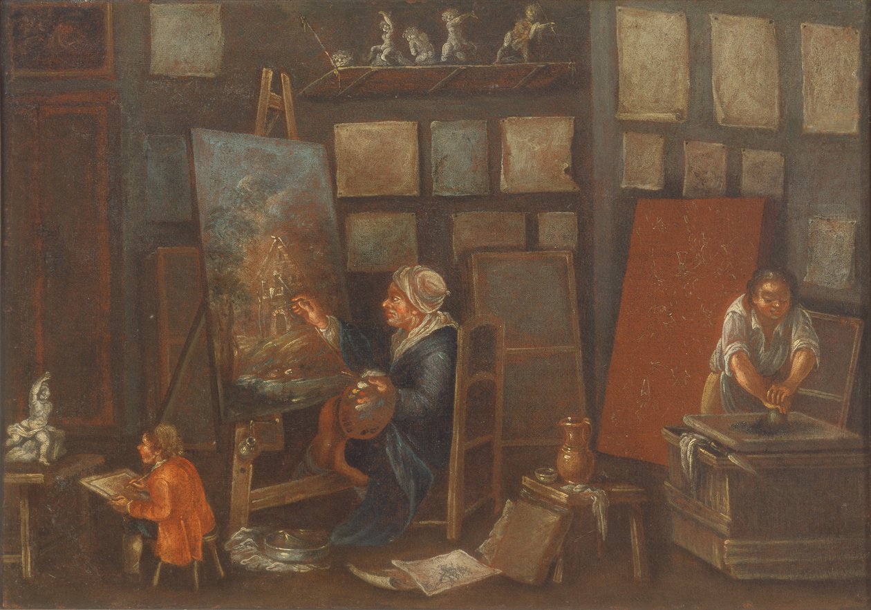 Malarz autorstwa Pietro Longhi