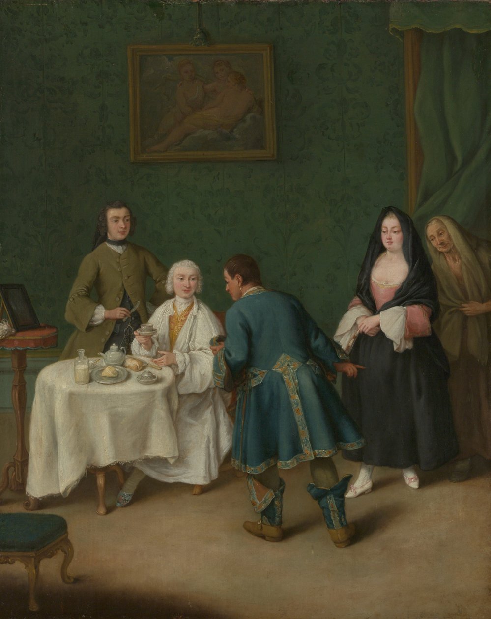 Pokusa autorstwa Pietro Longhi