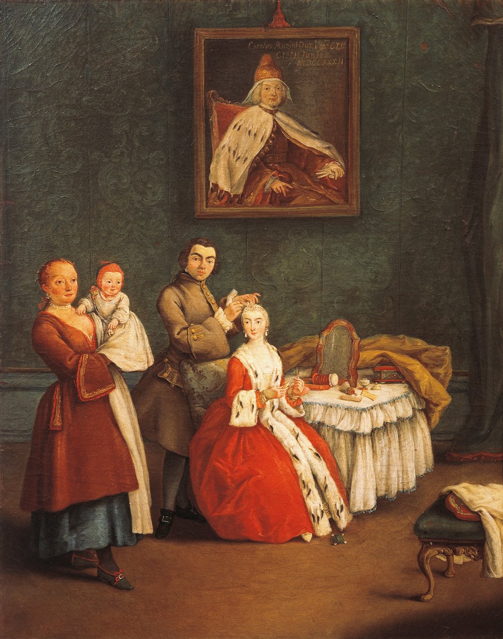 ویښتان، د پیټرو لونګي (1701-1785) پولي لخوا autorstwa Pietro Longhi