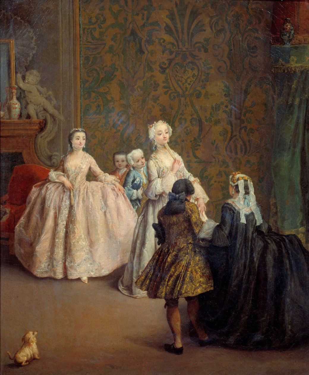 Prezentacja Malarstwo Pietro Longhiego (1702-1785) XVIII w. Słońce. 0,64x0,5 m² autorstwa Pietro Longhi