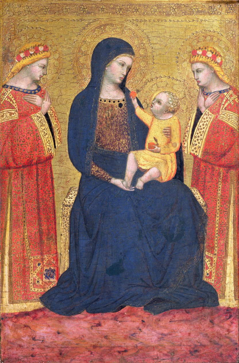 Madonna z Dzieciątkiem autorstwa Pietro Lorenzetti