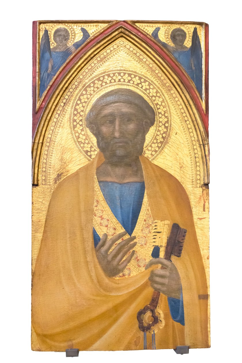 Św. Piotr, ok. 1329 r autorstwa Pietro Lorenzetti