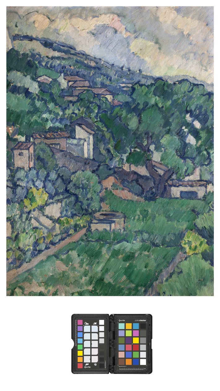 Wzgórza, 1922 autorstwa Pietro Marussig