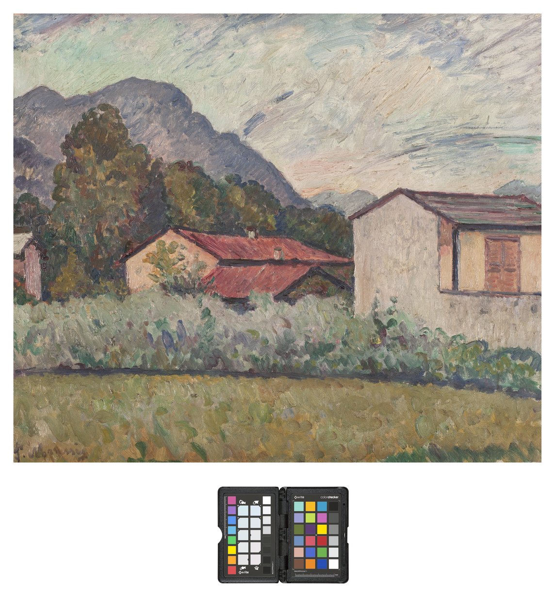 Krajobraz autorstwa Pietro Marussig