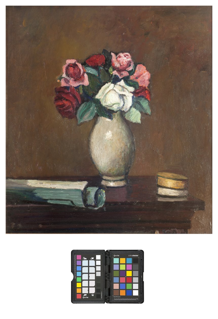 Wazon róż, 1931 autorstwa Pietro Marussig