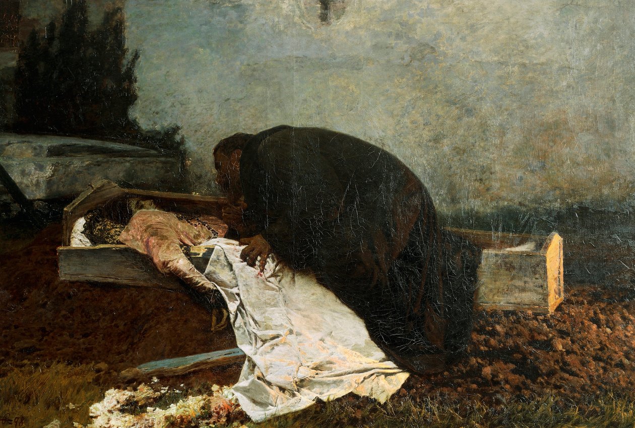 Nienawiść, Pietro Pajetta (1845-1911) autorstwa Pietro Pajetta