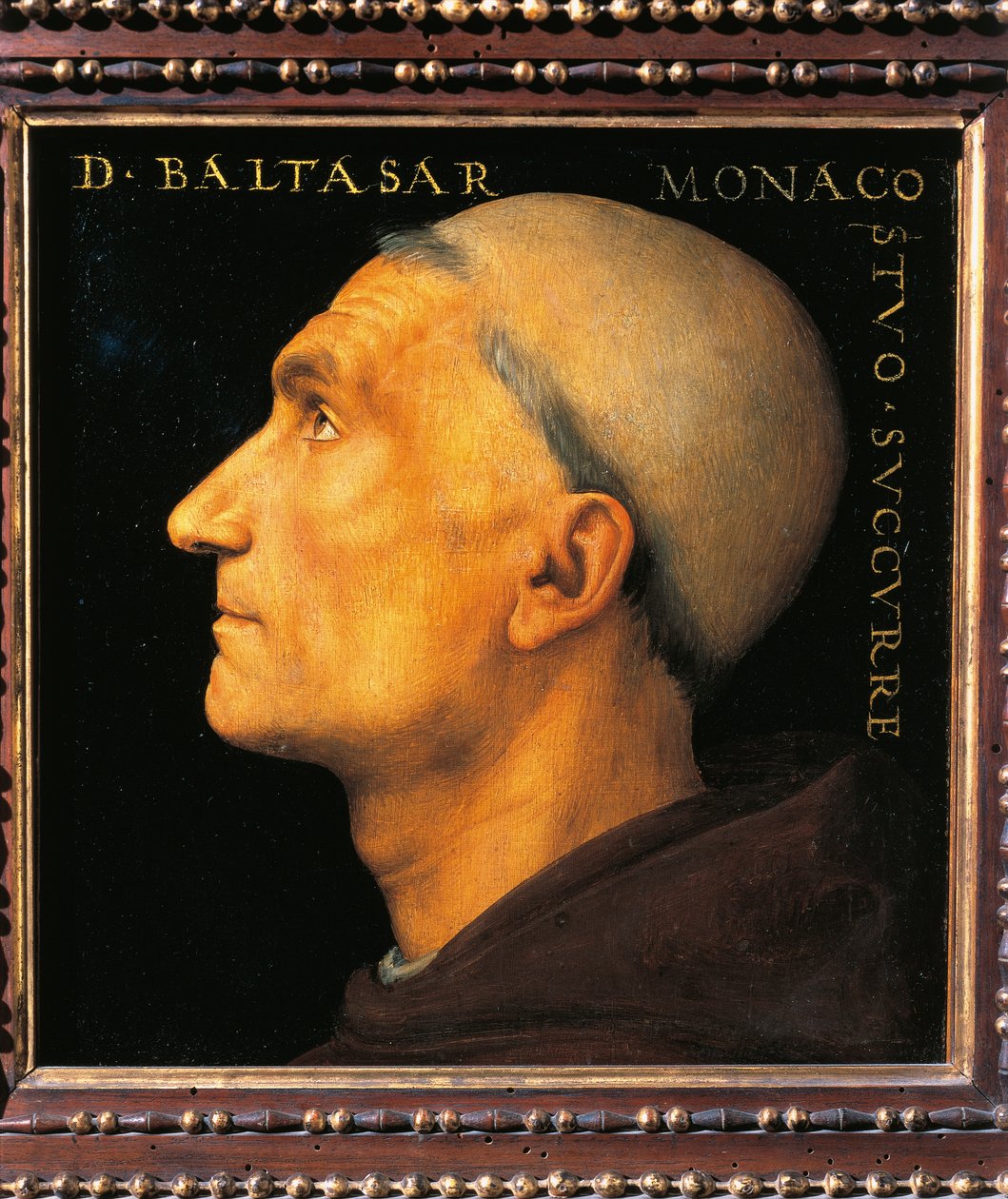 Portret mnicha Balthazara z opactwa Vallombrosa, autorstwa Pietro Perugino autorstwa Pietro Perugino