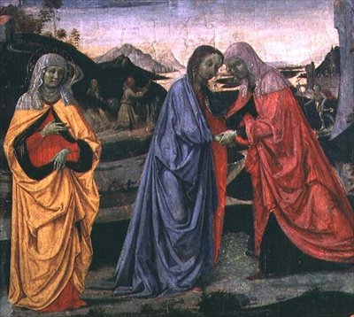 Nawiedzenie (tempera na panelu) autorstwa Pietro Perugino