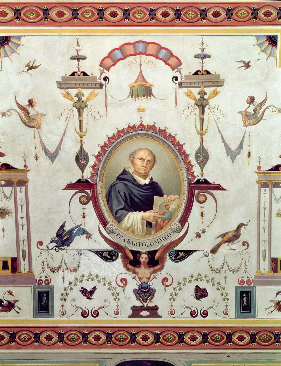 Portret Fra Bartolomeo autorstwa Pietro Pezzati
