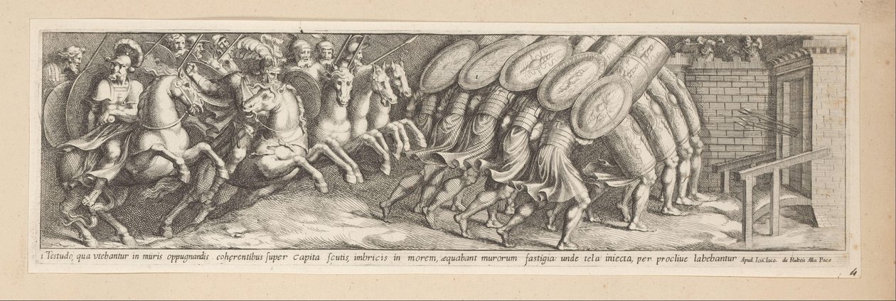 Żołnierze w ataku Historia cesarza Konstantyna (tytuł serii) autorstwa Pietro Sante Bartoli