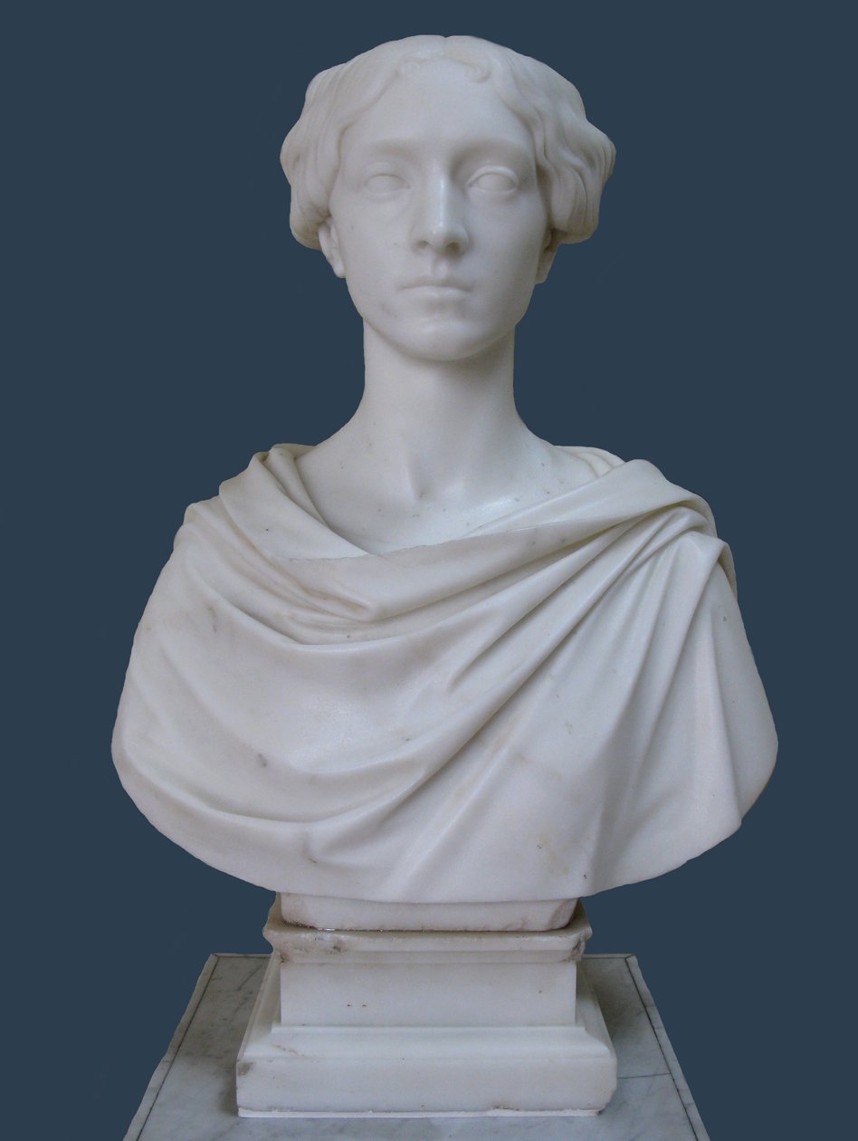 Popiersie portretowe hrabiny Tatiany Stroganowej, 1853 autorstwa Pietro Tenerani