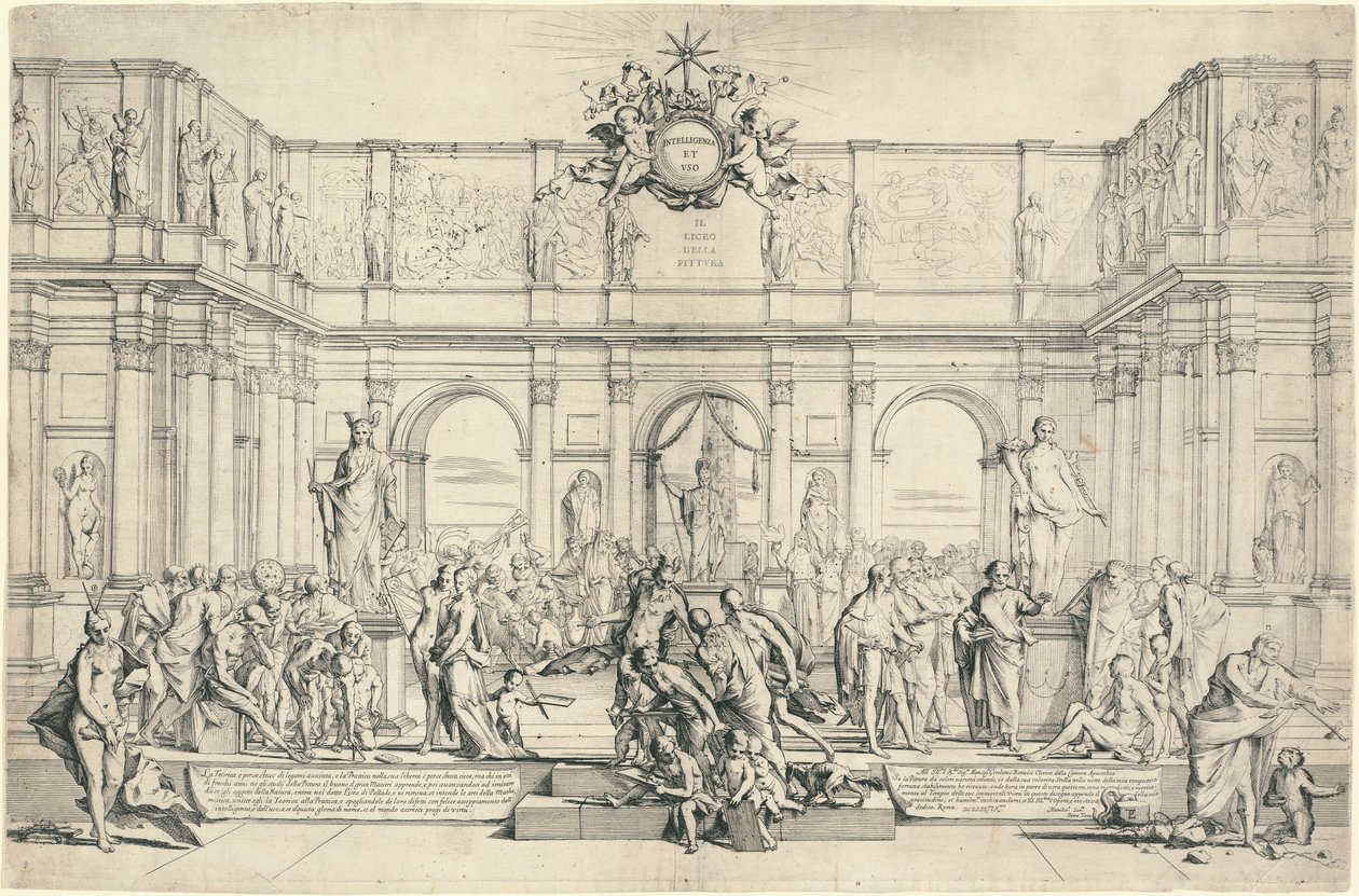 Liceum Malarstwa autorstwa Pietro Testa