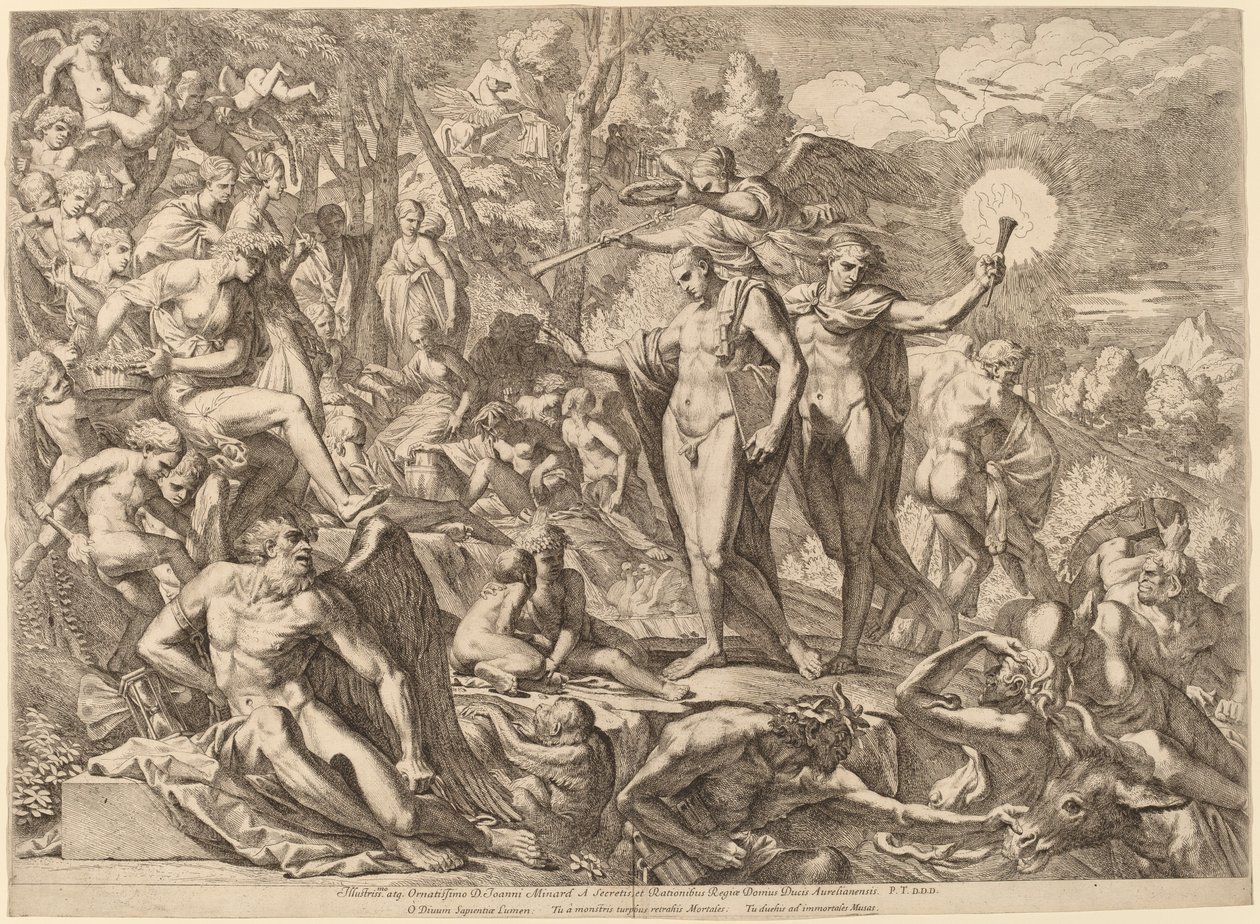 Parnas autorstwa Pietro Testa