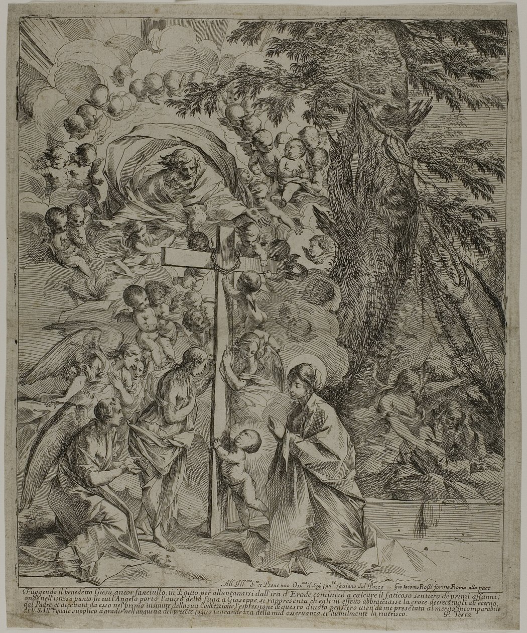Sen św. Józefa autorstwa Pietro Testa