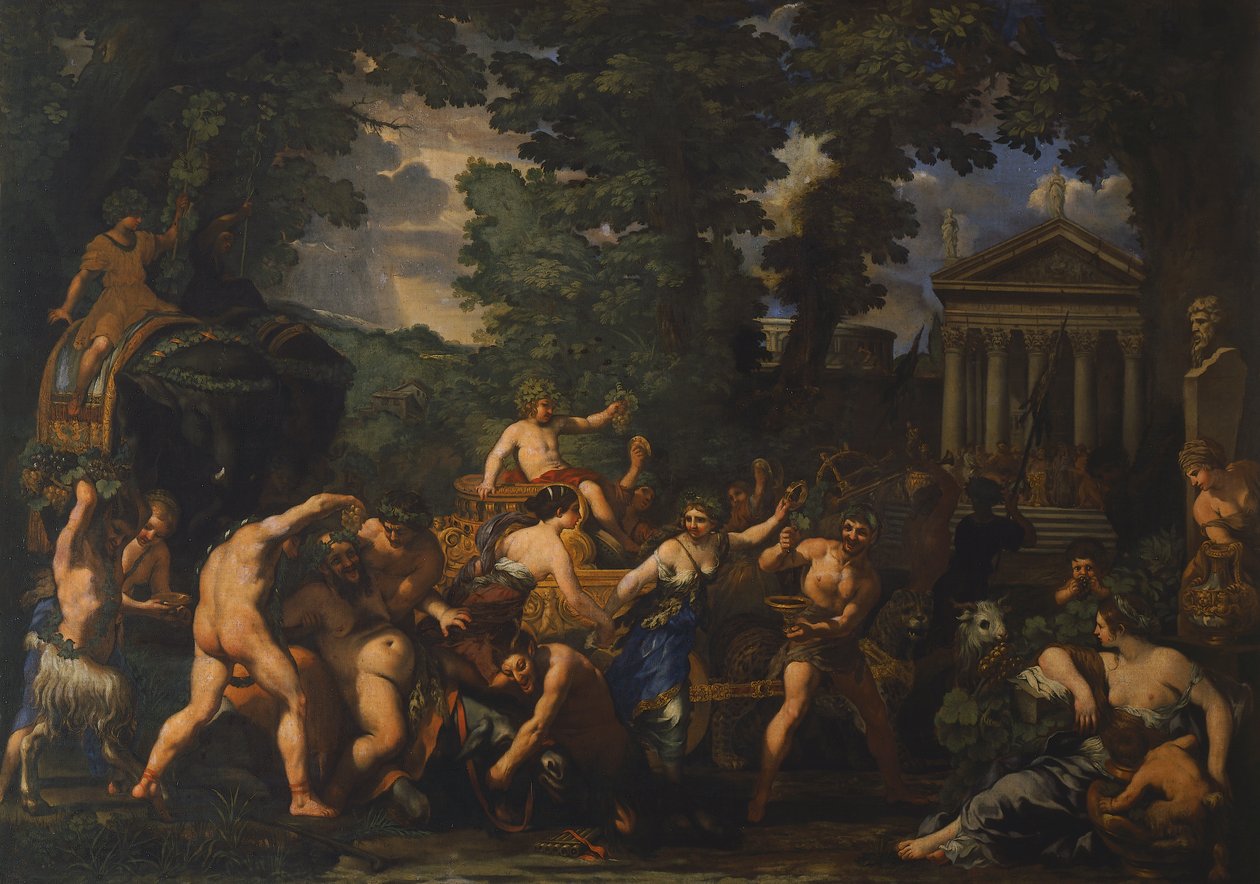 Triumf Bachusa — Pietro da Cortona (1596-1669) autorstwa Pietro da Cortona