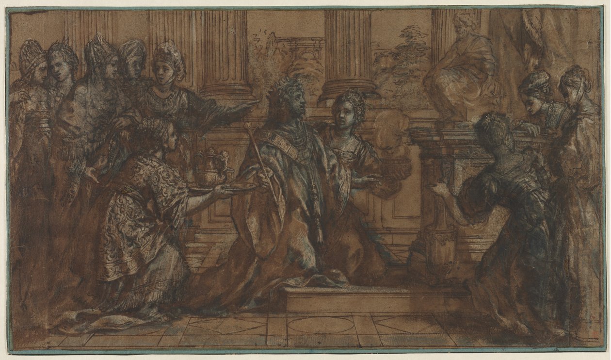 Bałwochwalstwo Salomona autorstwa Pietro da Cortona