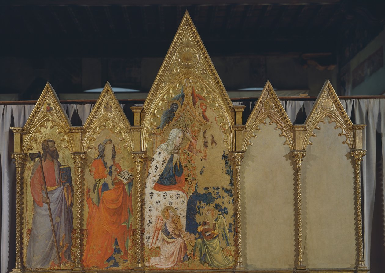 Koronacja Matki Boskiej, poliptyk autorstwa Pietro da Miniato