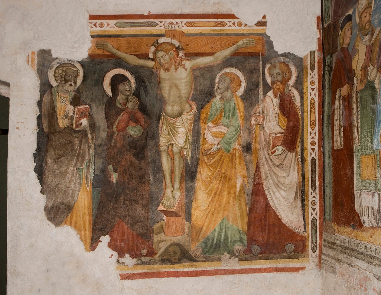 Fresk autorstwa Pietro da Vicenza