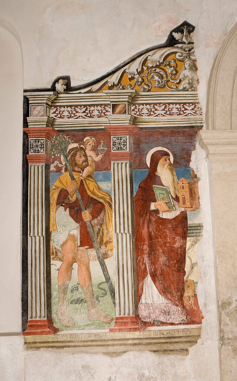 Fresk, detal 6338548 autorstwa Pietro da Vicenza