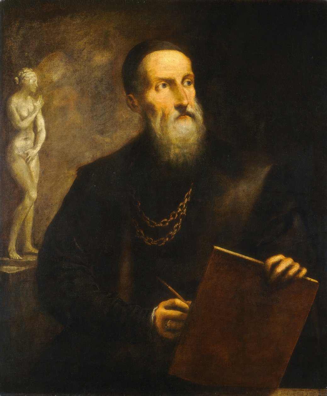 Wyimaginowany Autoportret Tycjana, prawdopodobnie 1650. autorstwa Pietro della Vecchia