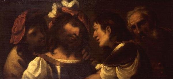 Bravi i stary człowiek autorstwa Pietro the Elder Muttoni