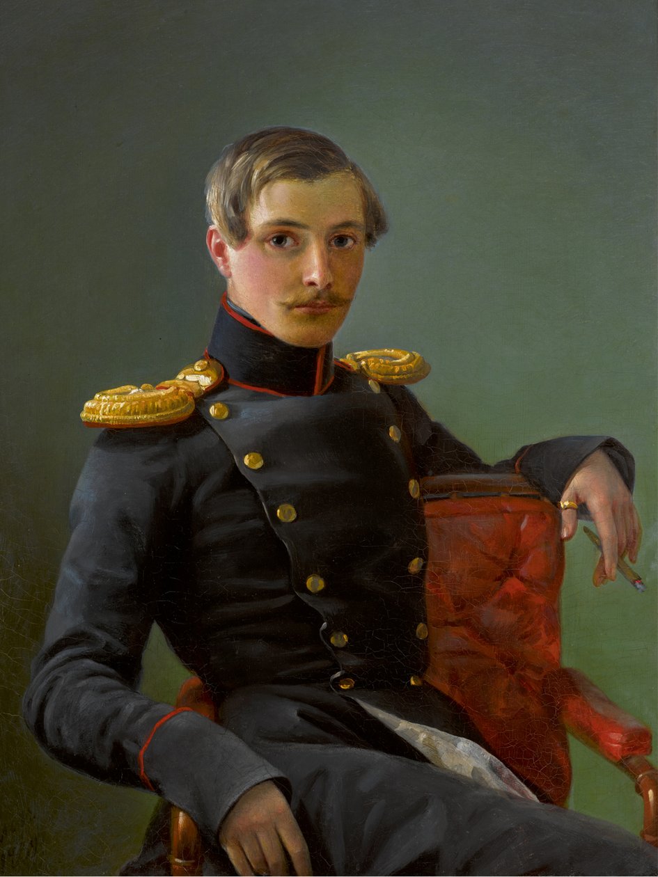 Portret Andrieja Nikołajewicza Karamzina 1814-1854, 1836. autorstwa Pimen Nikitich Orlov