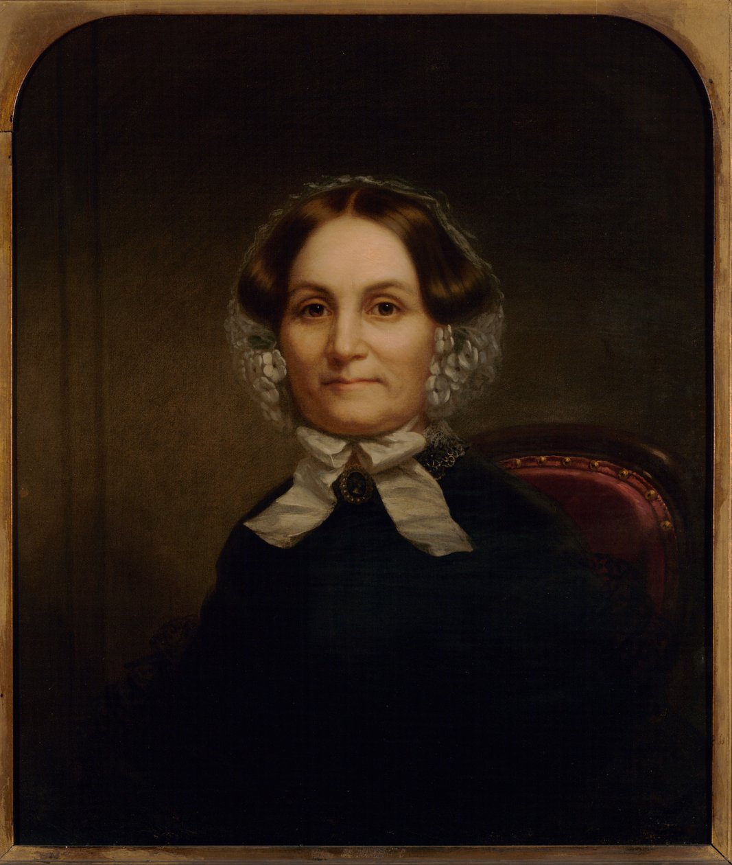 Portret Lucy Hale Sturges, ok. 1867 r. (olej na płótnie) autorstwa Pine Theodore