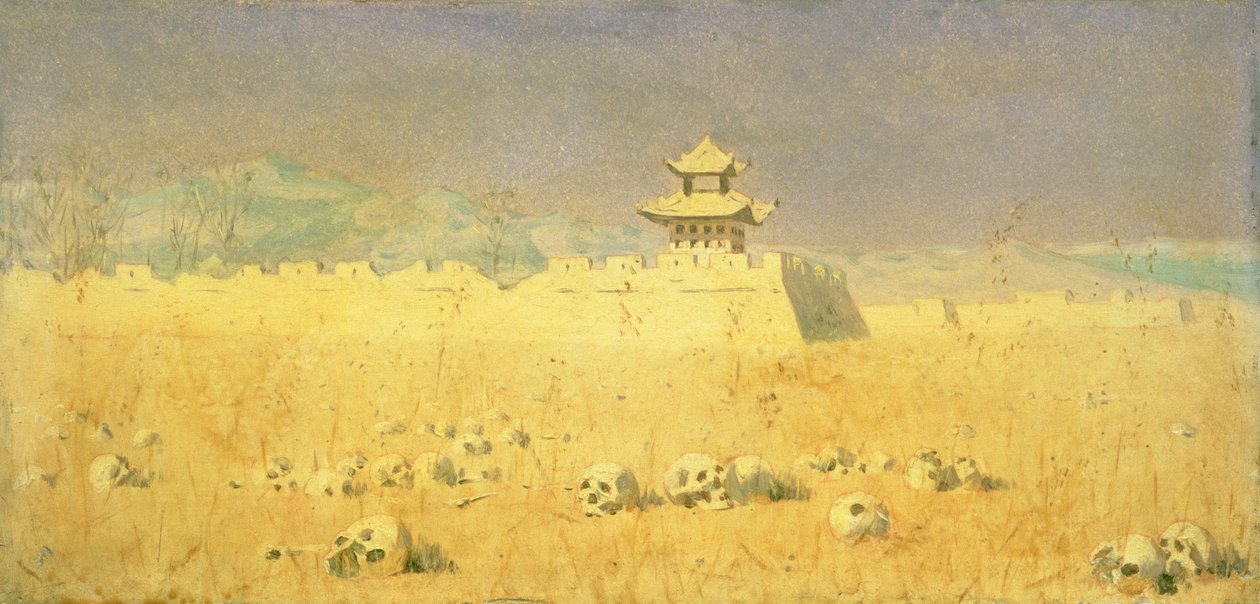 Ruiny w Chuguchak, 1869 autorstwa Piotr Petrovitch Weretshchagin