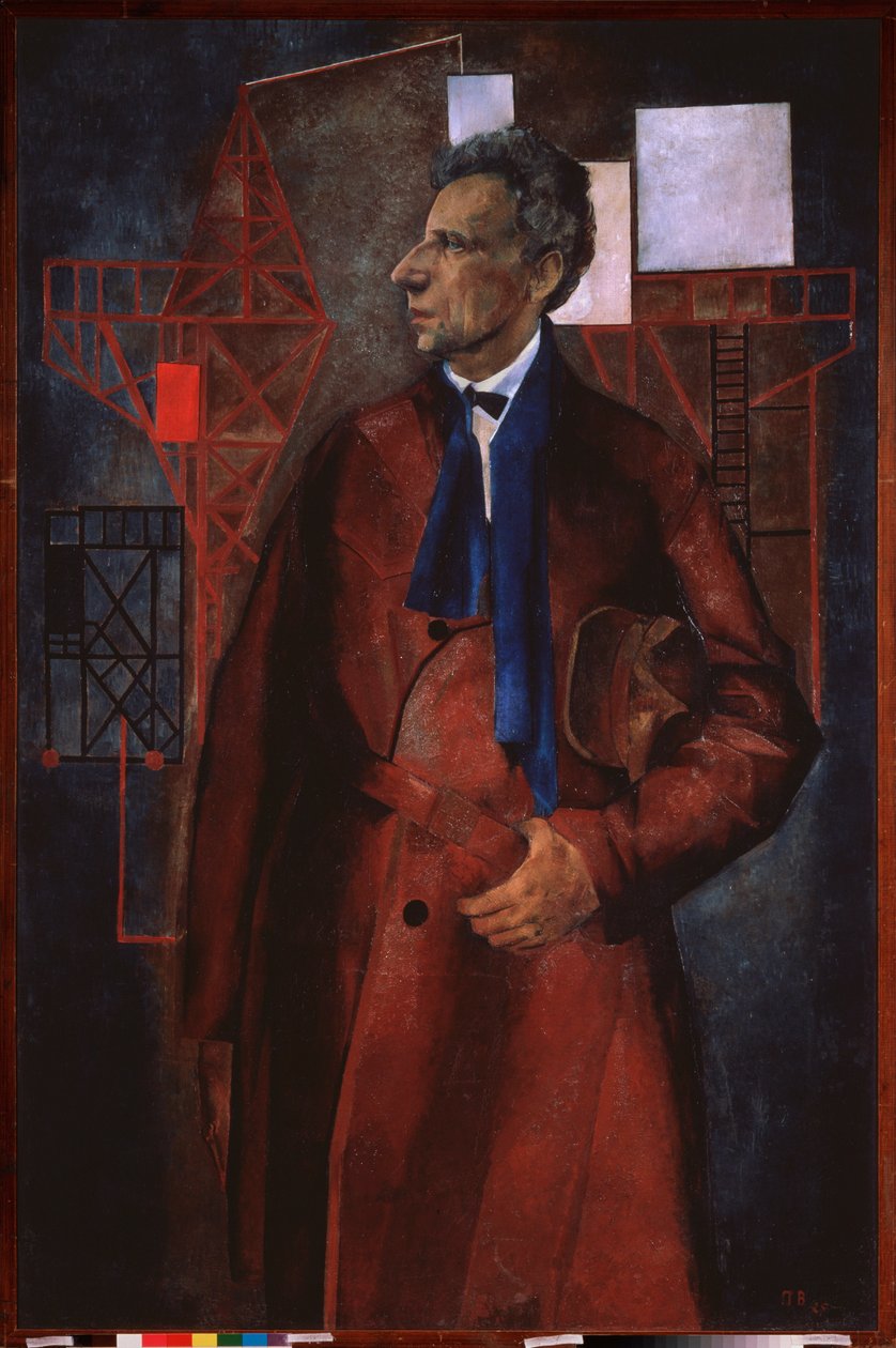 Portret producenta scenicznego Wsiewołoda Meyerholda autorstwa Piotr Vladimirovich Williams