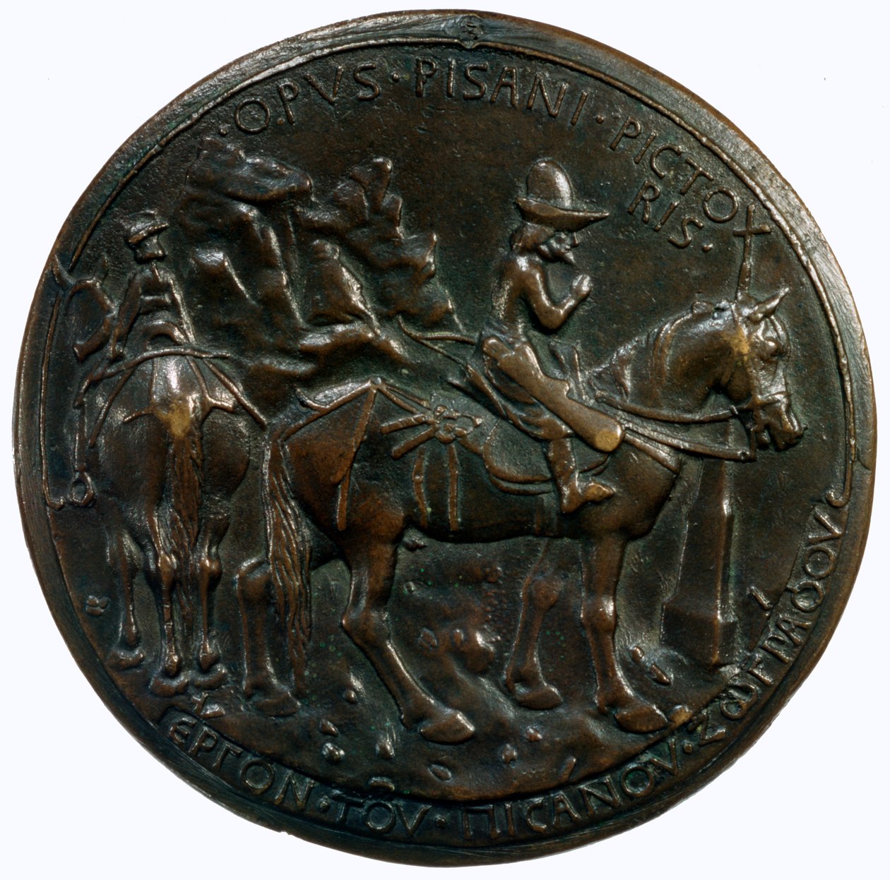 Jana VIII, c1415-1455 autorstwa Antonio Pisanello
