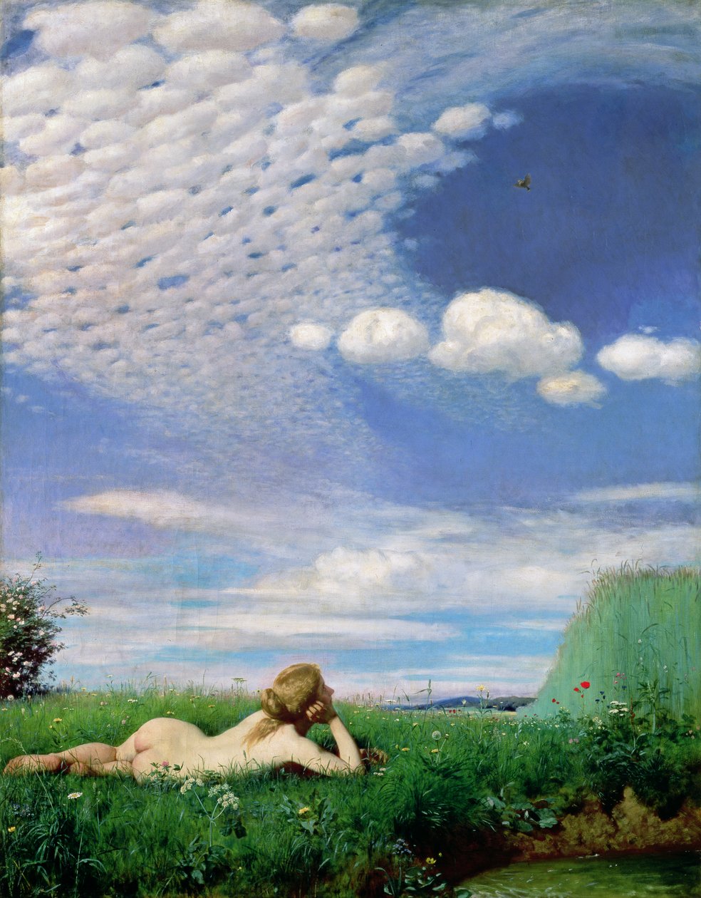 Skowronek, 1882 autorstwa Pál Szinyei Merse