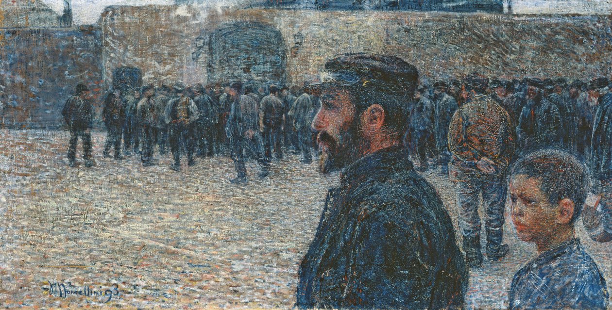 Wezwanie do pracy, 1893 autorstwa Plinio Nomellini