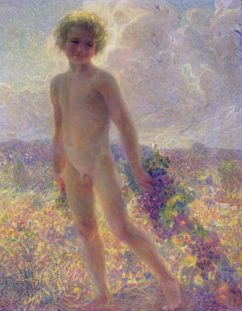 Młody Bachus, 1910 autorstwa Plinio Nomellini
