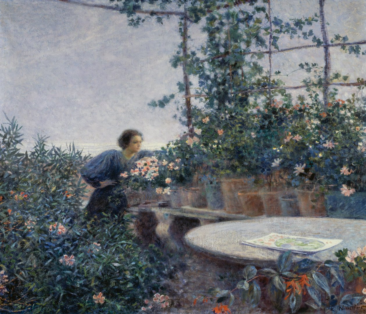 Wieczorem autorstwa Plinio Nomellini