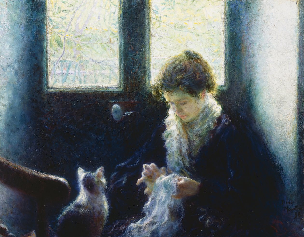 Spokojny czas autorstwa Plinio Nomellini