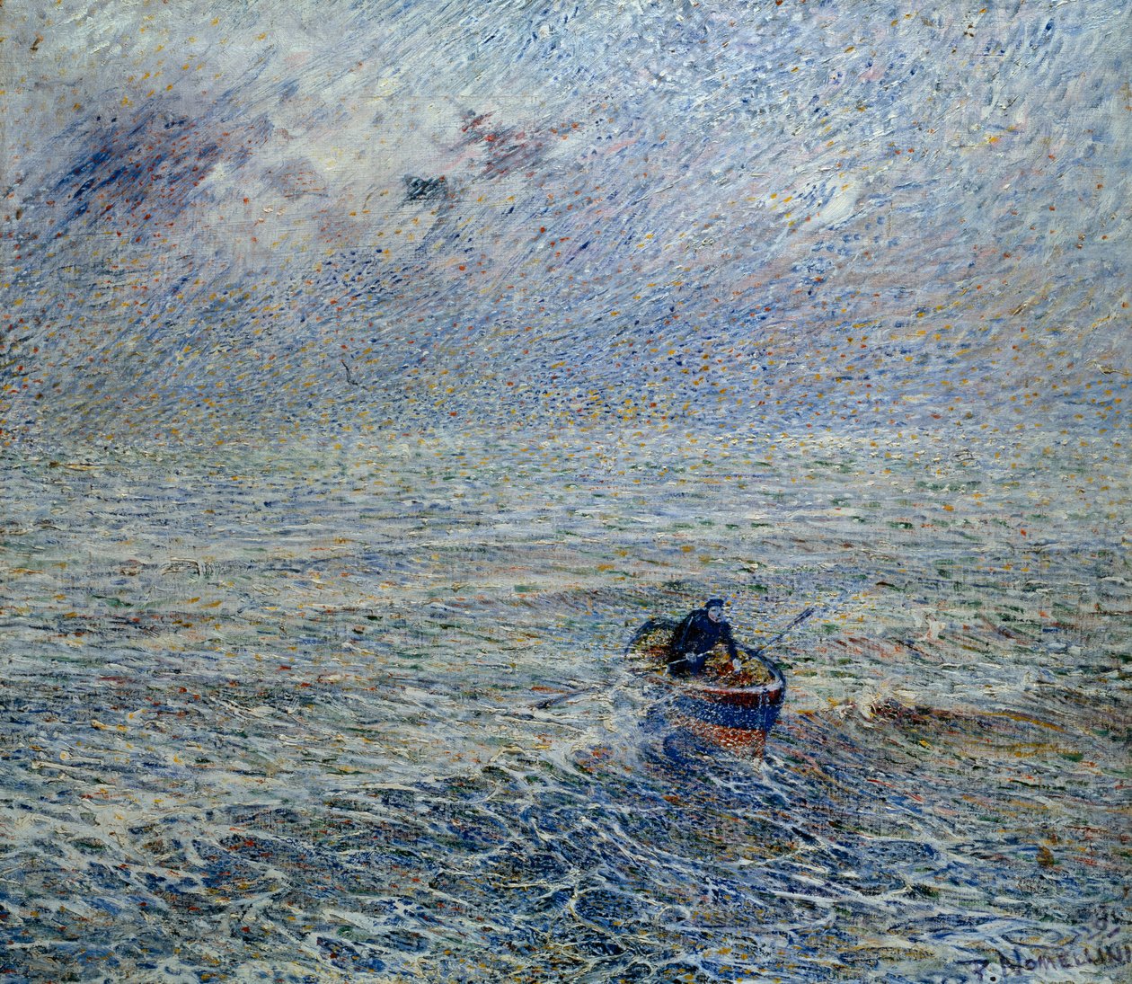 Morze Genue autorstwa Plinio Nomellini