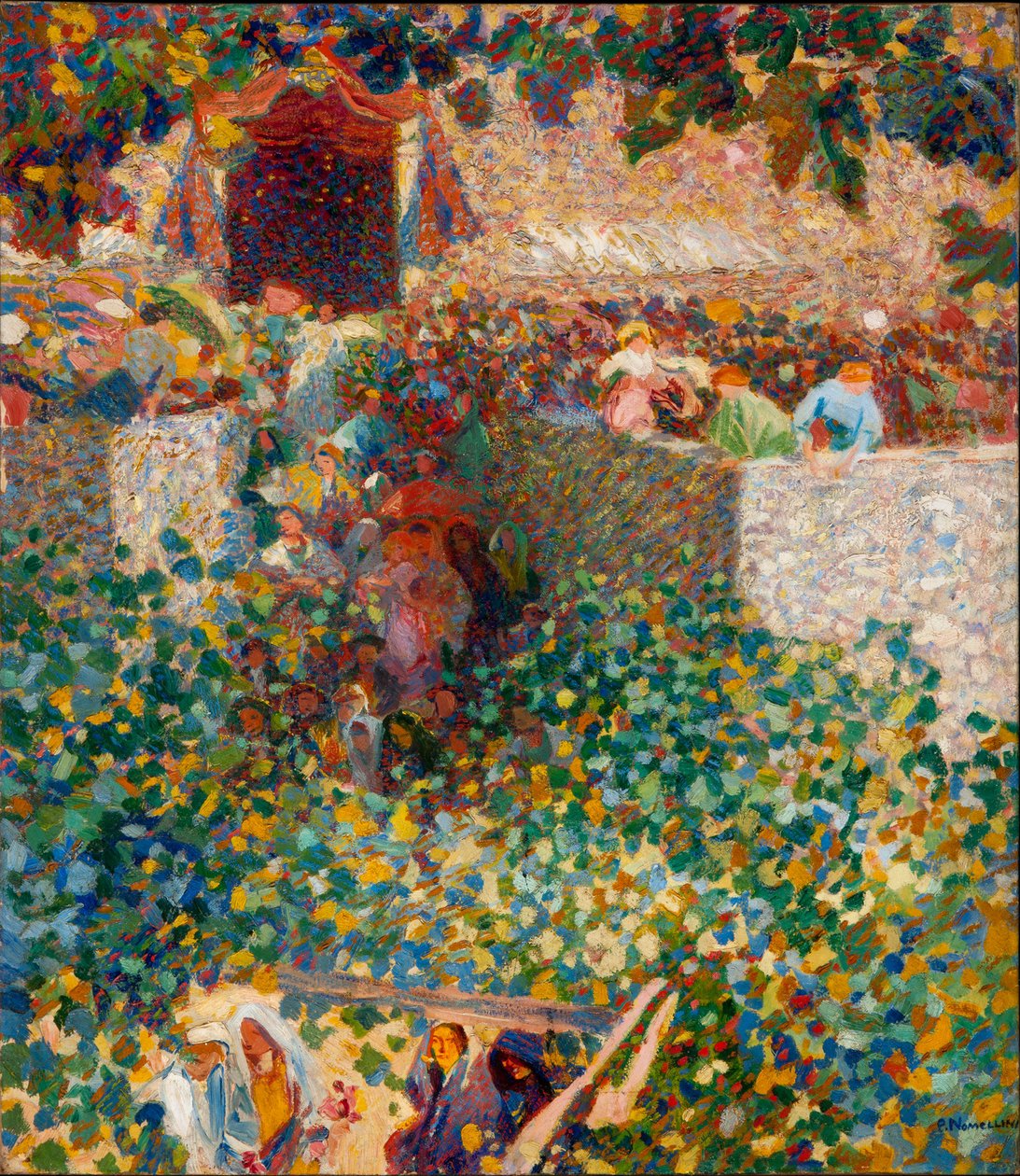 Święto Wiejskie 1912-1913. autorstwa Plinio Nomellini