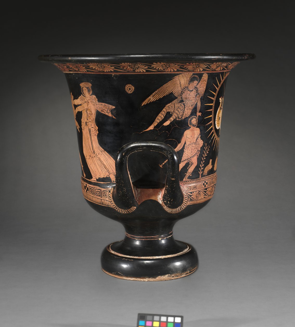 Lucanian Calyx-Krater, ok. 400 pne autorstwa Policoro Painter
