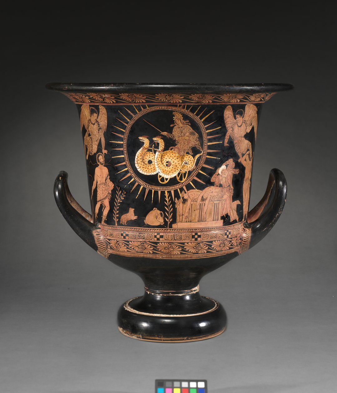 Lucanian Calyx-Krater, ok. 400 pne autorstwa Policoro Painter