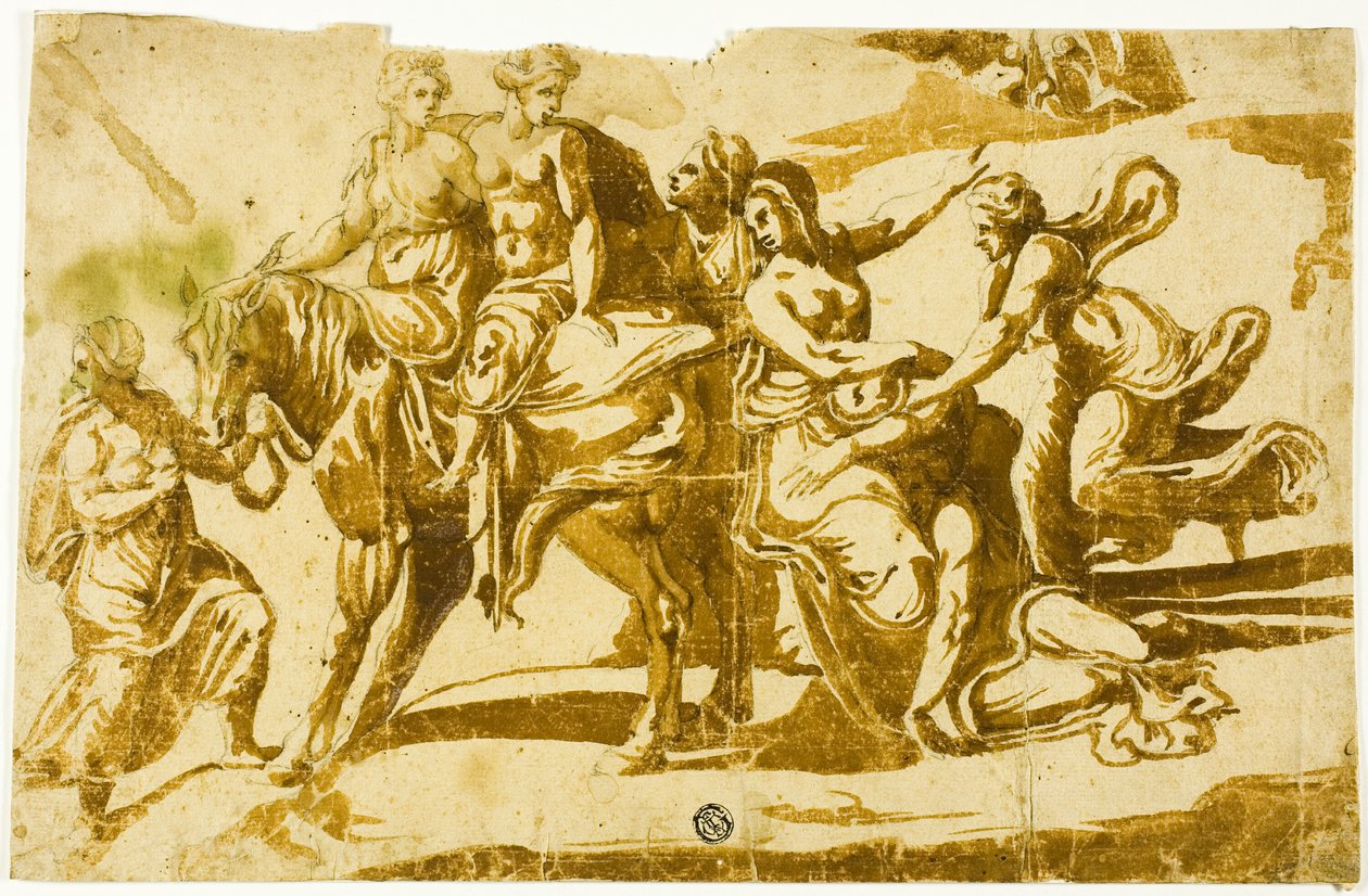 Lot Celii autorstwa Polidoro da Caravaggio