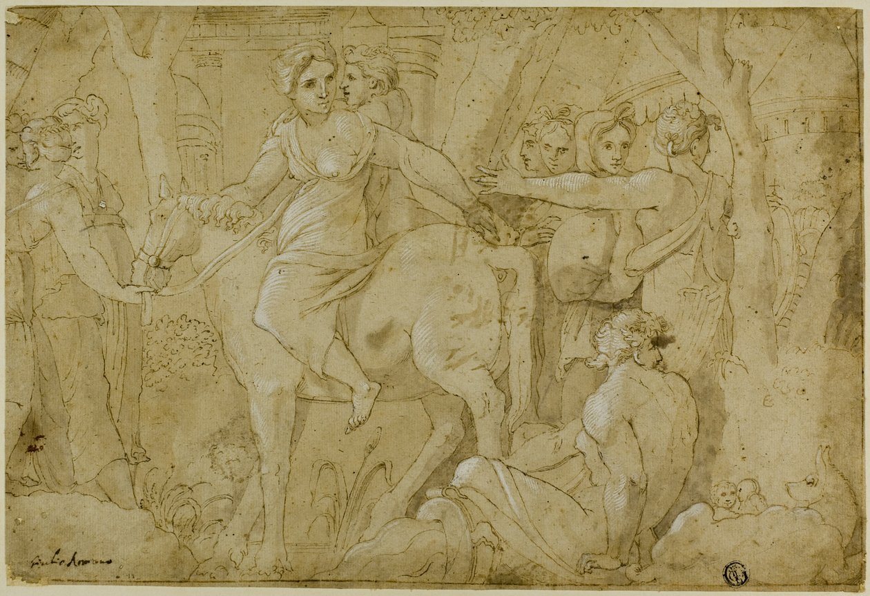 Lot Clelii autorstwa Polidoro da Caravaggio