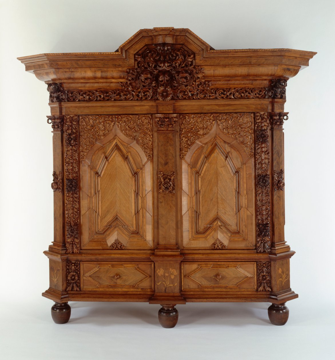 Gabinet, Gdańsk, ok. 1730 (drewno) autorstwa Polish School