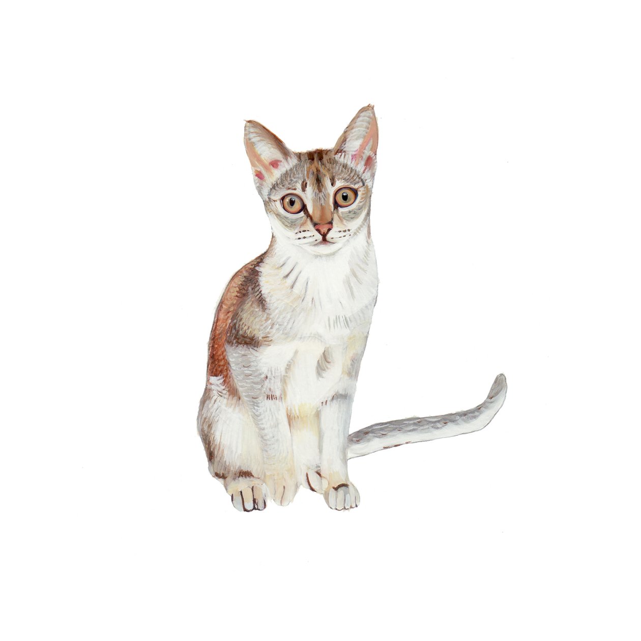 Singapura, 2014 (akwarela i gwasz na papierze) autorstwa Polly Horner