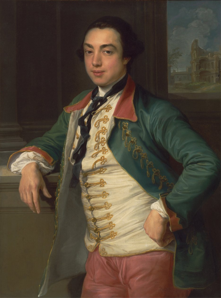 James Caulfeild, 4. wicehrabia Charlemont później 1. hrabia Charlemont autorstwa Pompeo Batoni