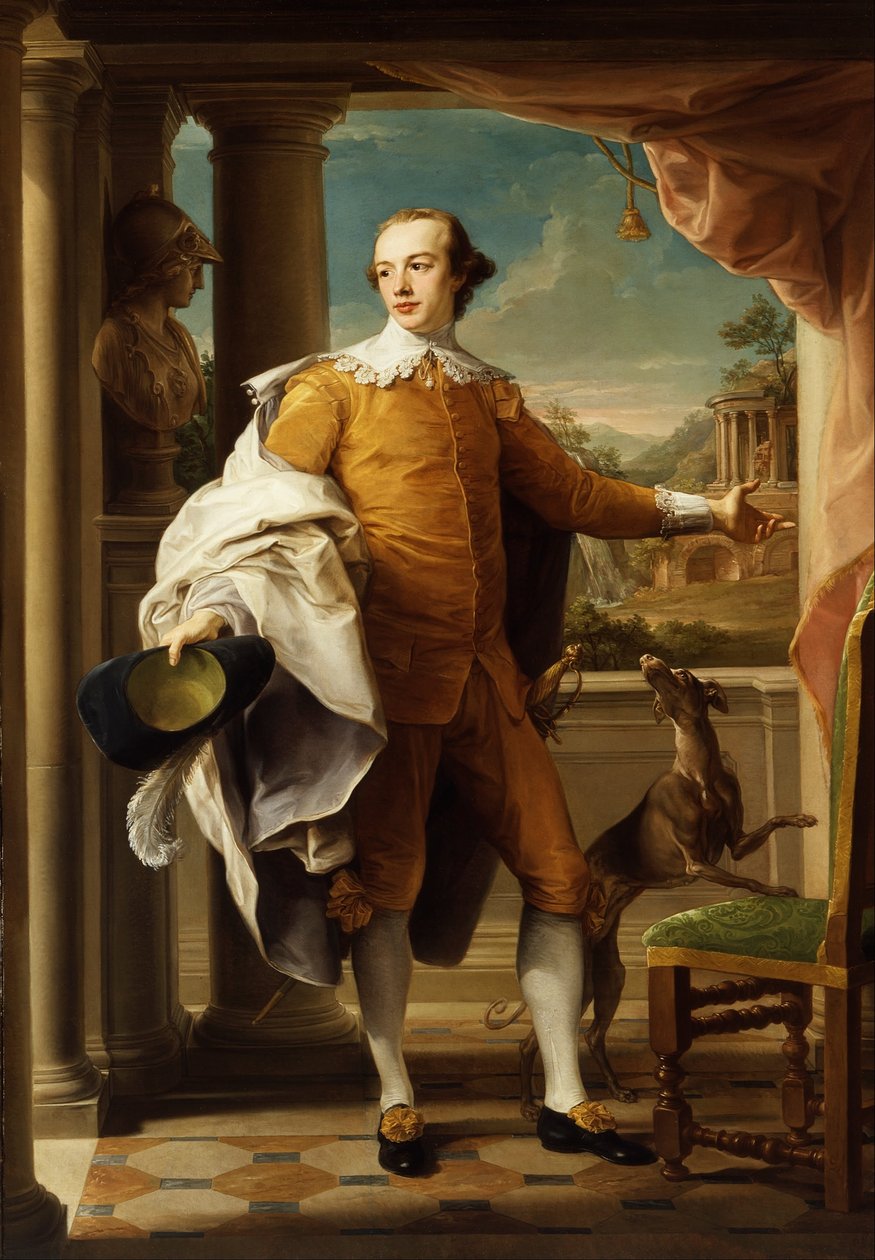 Portret Sir Wyndhama Knatchbulla-Wyndhama autorstwa Pompeo Batoni