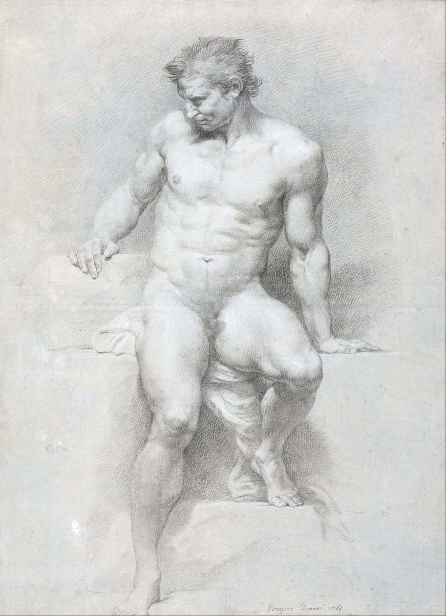 Akt akademicki 1457 autorstwa Pompeo Girolamo Batoni