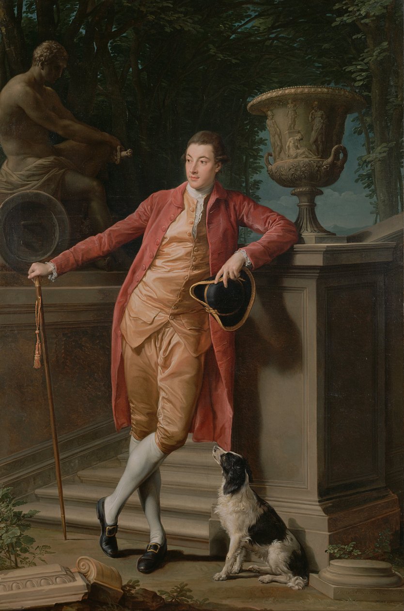 Portret Johna Talbota, później 1. hrabia Talbot autorstwa Pompeo Girolamo Batoni