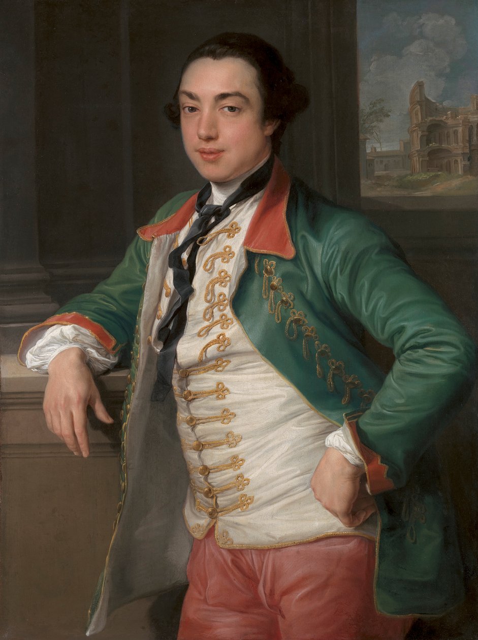 James Caulfeild, czwarty wicehrabia Charlemont (później pierwszy hrabia Charlemont) autorstwa Pompeo Batoni
