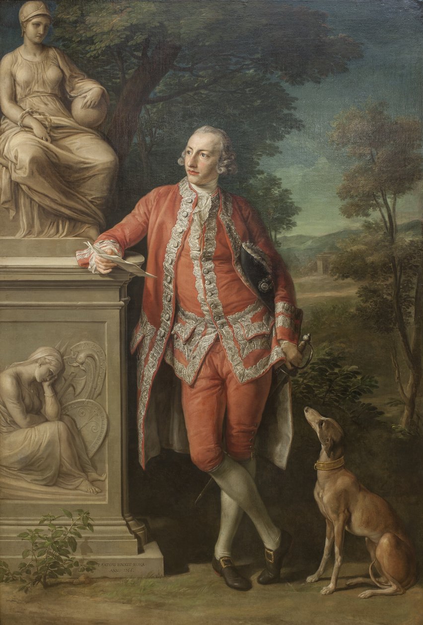 Peter Beckford (1740-1811), właściciel ziemski, Dorset. autorstwa Pompeo Batoni